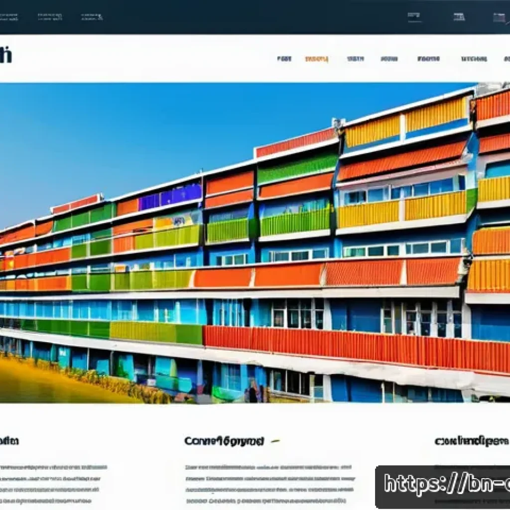 웹 디자인을 위한 그리드 시스템 가이드 - A modern, clean web design layout showcasing a 12-column responsive grid system on a laptop screen, ...
