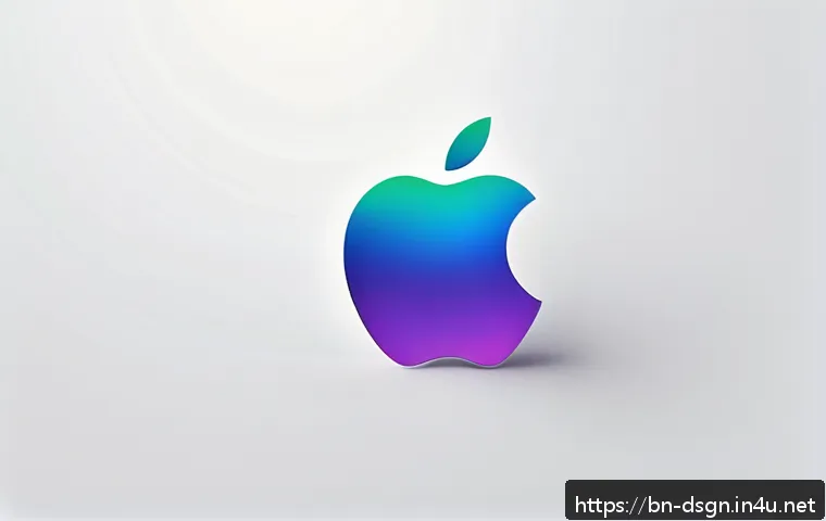 로고 리디자인 성공 사례 분석 - A sleek and modern brand logo concept inspired by Apple&rsquo;s redesign: a minimalist, glossy white apple...
